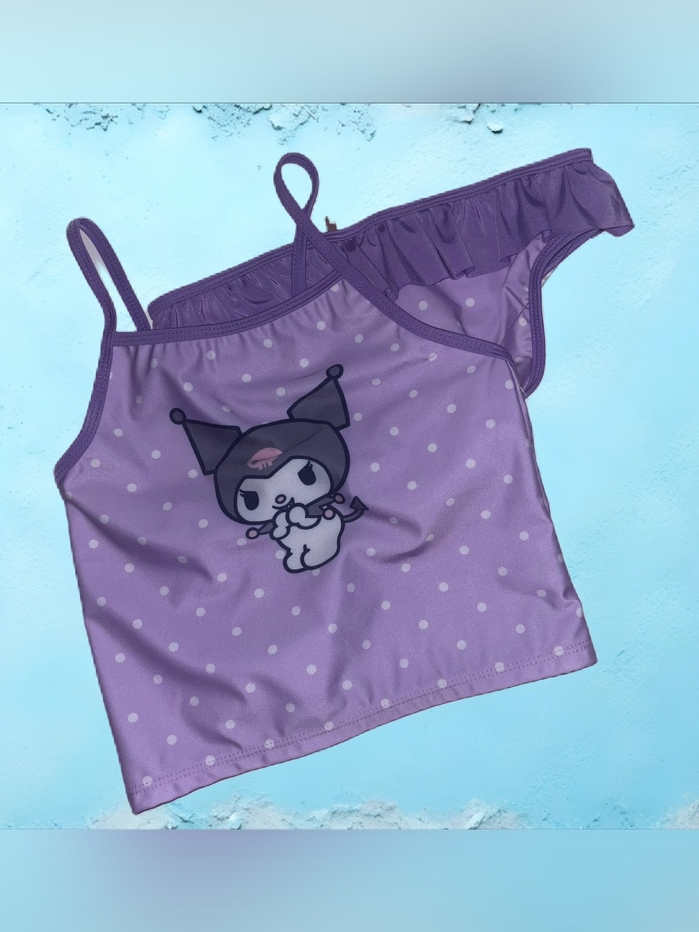 Hello Kitty & Friends Wonder Nation Collab Kuromi Tankini Bikini
